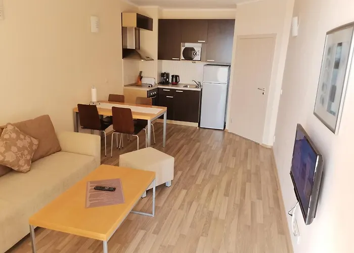 б306 в бийч на първа линия с перфектен изглед към плажа! Apartment Obzor